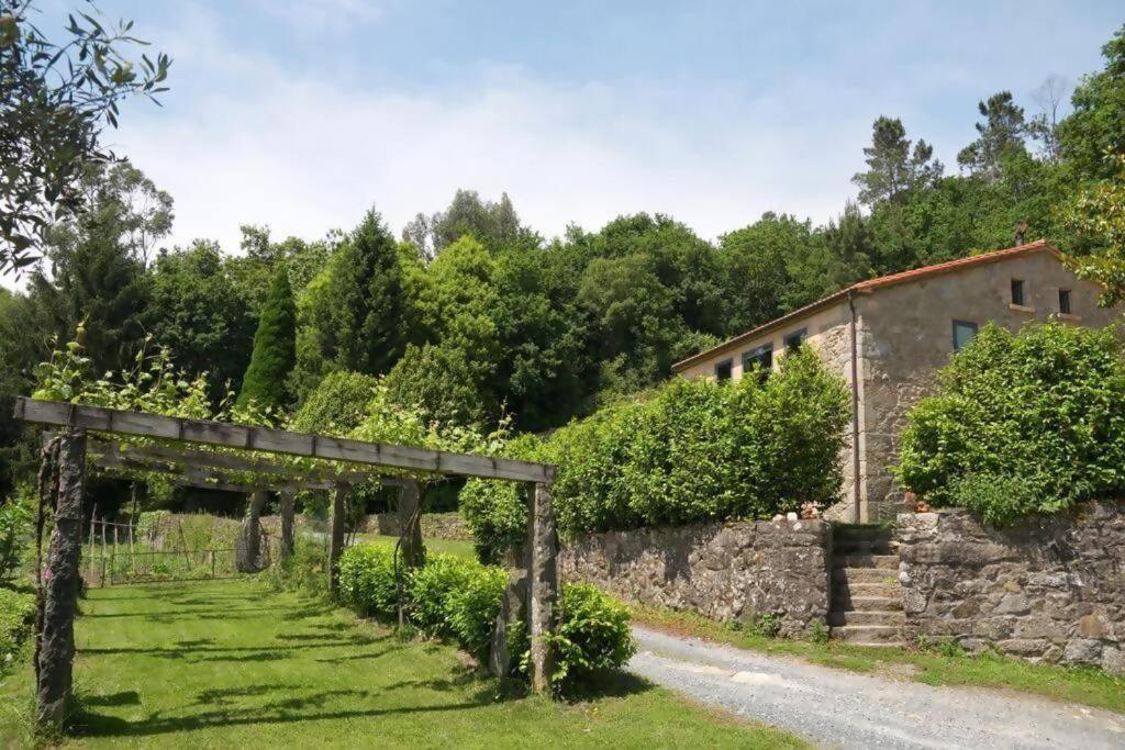 Casa Do Cebro Casa Con Piscina Y Jacuzzi Privados Villa Santiago de Compostela Exterior foto